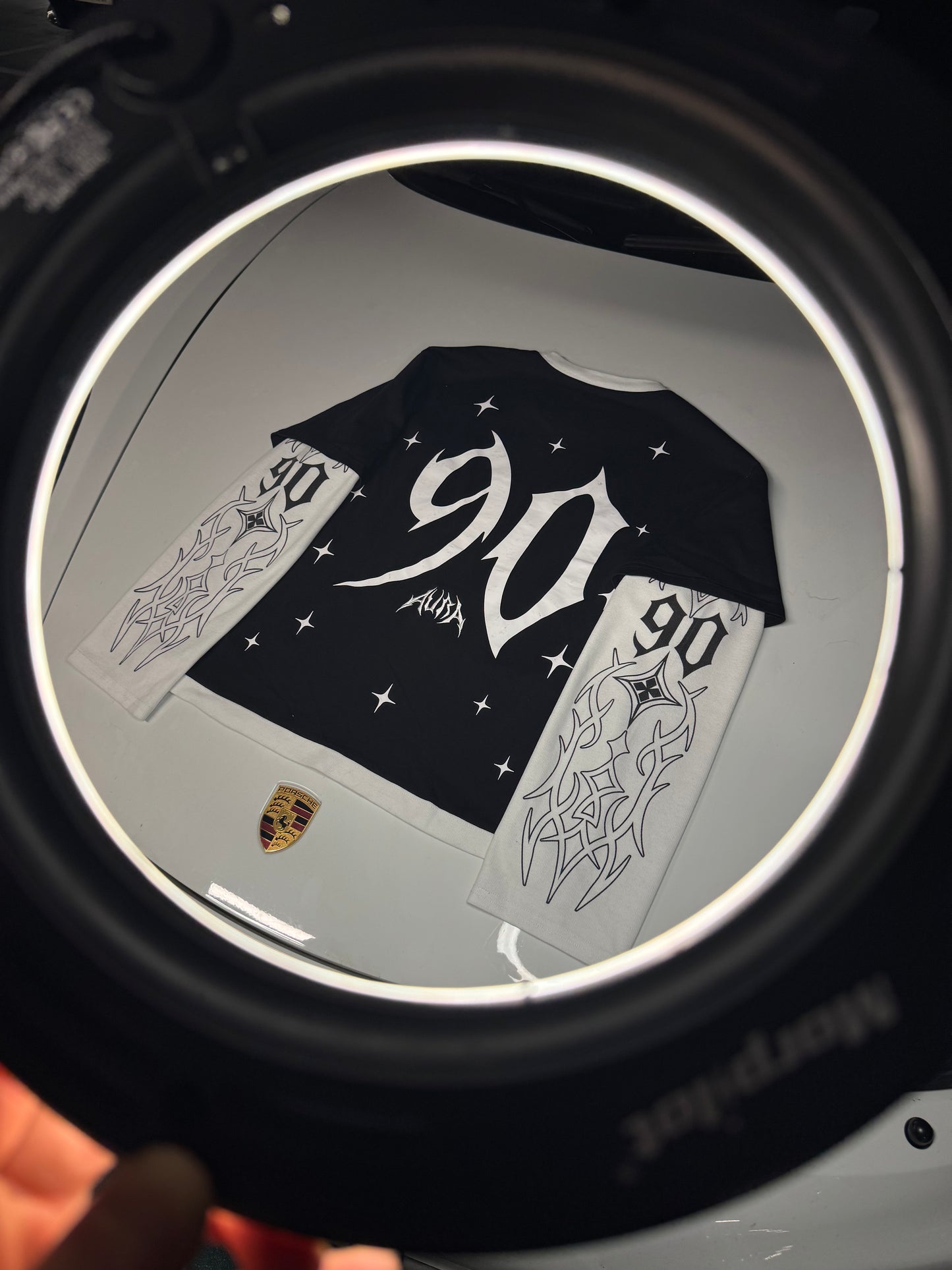 Camiseta de doble manga