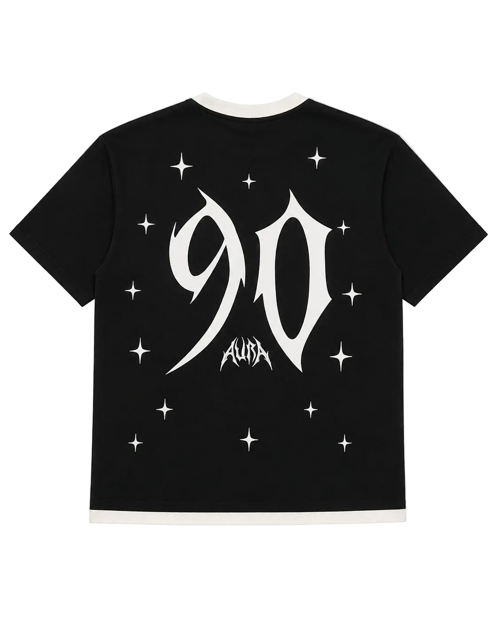 camiseta corta negra